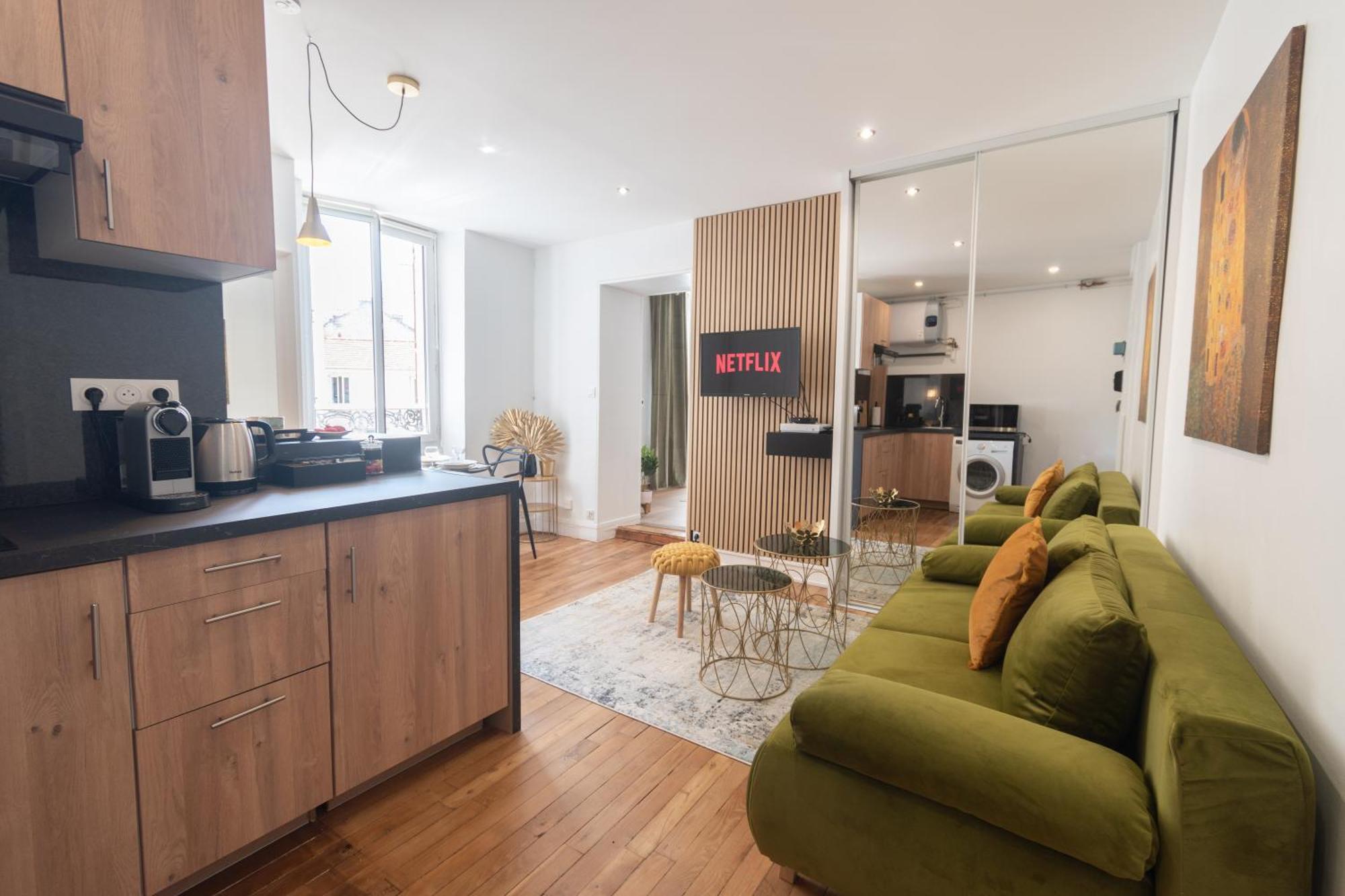 Parisian & Chic Appartement -15 Min From Paris Center Ιβρύ-συρ-Σεν Εξωτερικό φωτογραφία